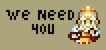 We need you