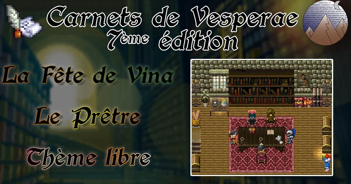 Affiche des Carnets de Vesperae, 7ème édition